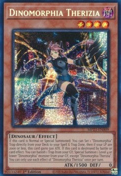 Dinomorphia Therizia MP23-009 Secret Rare Excellent Englisch 1. Auflage