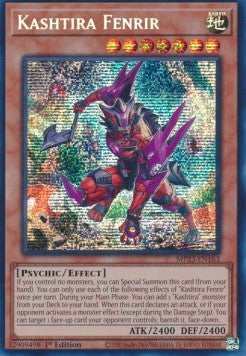 Kashtira Fenrir MP23-163 Secret Rare Excellent Deutsch 1. Auflage