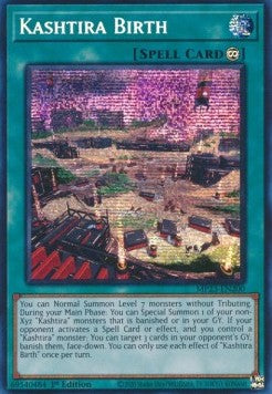 Kashtira-Geburt MP23-200 Secret Rare Excellent Deutsch 1. Auflage