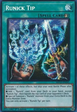 Runische Spitze MP23-DE241 Secret Rare Good Deutsch 1. Auflage