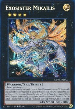 Exoschwester Mikailis MP23-DE256 Secret Rare Near Mint Deutsch 1. Auflage