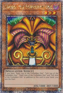Exodia the Forbidden One TN23-002 Quarter Century Secret Rare Near Mint Englisch