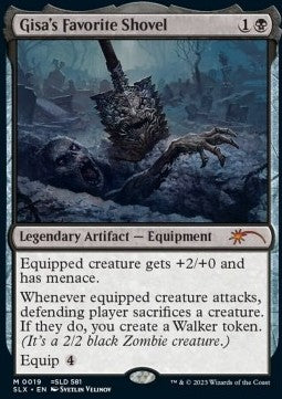Gisa's Favorite Shovel SLX-19 Mythic Near Mint Englisch