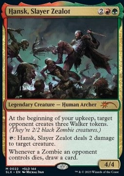 Hansk, Slayer Zealot SLX-22 Mythic Near Mint Englisch