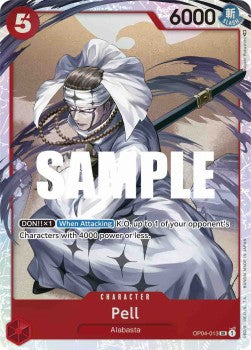 Pell (OP04-013) (V.1) OP04 Super Rare Excellent Englisch