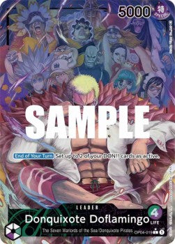 Donquixote Doflamingo (OP04-019) (V.2) OP04 Alternate Art Near Mint Englisch
