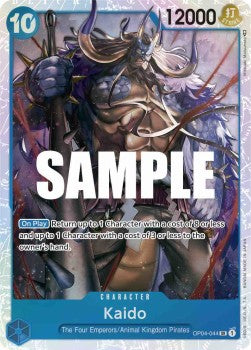 Kaido (OP04-044) (V.1) OP04 Super Rare Near Mint Englisch