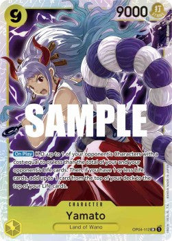 Yamato (OP04-112) (V.1) OP04 Super Rare Excellent Englisch
