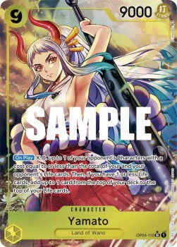 Yamato (OP04-112) (V.2) OP04 Alternate Art Near Mint Englisch