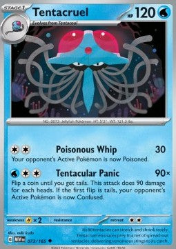 Tentoxa MEW-073 Uncommon Excellent Deutsch Reverse Holo