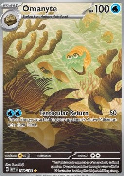 Omanyte MEW-180 Illustration Rare Near Mint Englisch