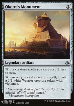 Oketra's Monument SLDACW- Uncommon Near Mint Englisch