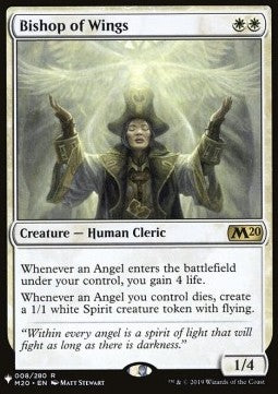 Bishop of Wings SLDACW- Rare Excellent Englisch