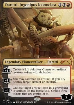 Daretti, Ingenious Iconoclast SLDLILEST-1422 Mythic Near Mint Englisch Foil