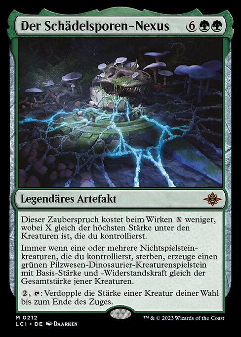 Der Schädelsporen-Nexus LCI-212 Mythic Near Mint Deutsch