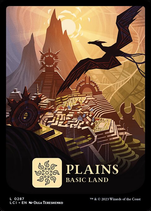 Plains LCI-287 Land Near Mint Englisch