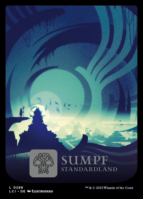 Sumpf (V.1) LCI-289 Land Near Mint Deutsch Foil
