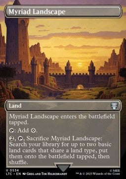 Mannigfaltige Landschaft (V.1) LTRH-534 Uncommon Near Mint Englisch