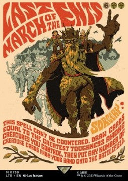 Der letzte Marsch der Ents (V.3) LTRH-739 Mythic Near Mint Englisch