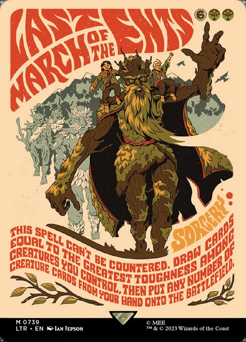 Der letzte Marsch der Ents (V.3) LTRH-739 Mythic Near Mint Englisch