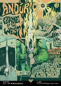 Andúril, Flamme des Westens (V.3) LTRH-746 Mythic Near Mint Englisch