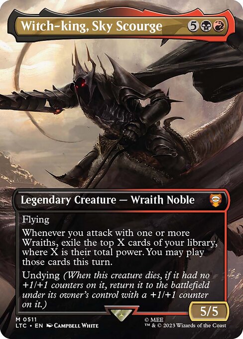 Witch-king, Sky Scourge (V.1) LTRH-511 Mythic Good Englisch