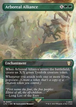 Arboreal Alliance (V.1) LTRH-497 Rare Near Mint Englisch