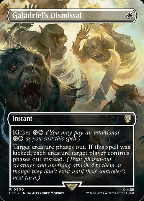 Galadriel's Dismissal LTRH-500 Rare Near Mint Englisch