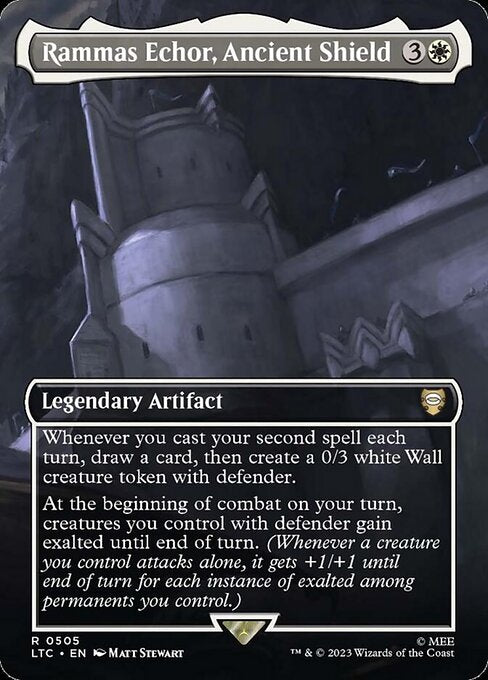 Rammas Echor, Ancient Shield (V.1) LTRH-505 Rare Near Mint Englisch