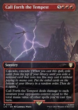 Call Forth the Tempest (V.1) LTRH-509 Rare Excellent Englisch Foil