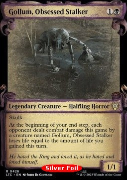 Gollum, getriebener Pirscher (V.2) LTRH-428 Rare Near Mint Englisch Foil