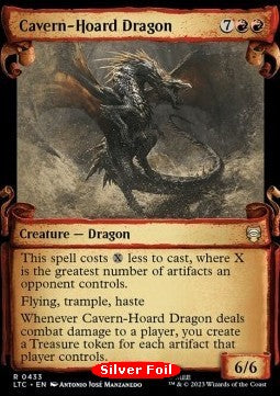Cavern-Hoard Dragon LTRH-433 Rare Near Mint Englisch Foil