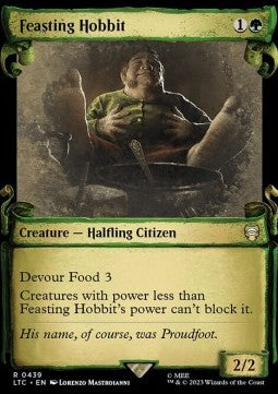 Feasting Hobbit LTRH-439 Rare Excellent Englisch