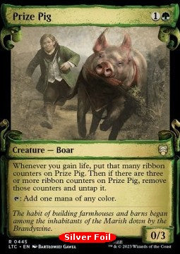 Prize Pig LTRH-445 Rare Excellent Englisch Foil