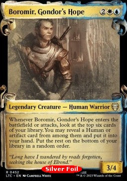 Boromir, Gondors Hoffnung (V.2) LTRH-452 Rare Excellent Englisch Foil