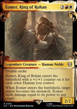 Éomer, König von Rohan (V.1) LTRH-455 Rare Near Mint Englisch