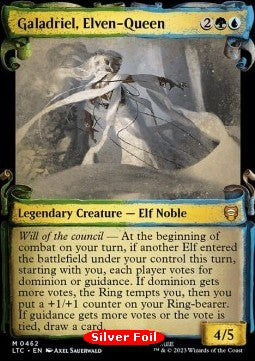 Galadriel, Königin der Elben (V.2) LTRH-462 Mythic Excellent Englisch Foil