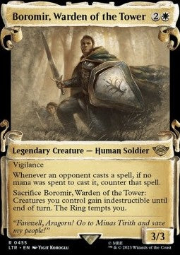 Boromir, Wächter des Turms (V.1) LTRH-455 Rare Near Mint Englisch