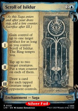 Scroll of Isildur LTRH-520 Rare Excellent Englisch Foil