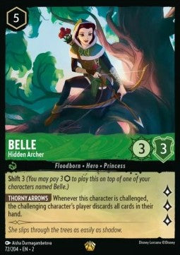 Belle - Versteckte Bogenschützin 2ROF-72 Legendary Near Mint Deutsch