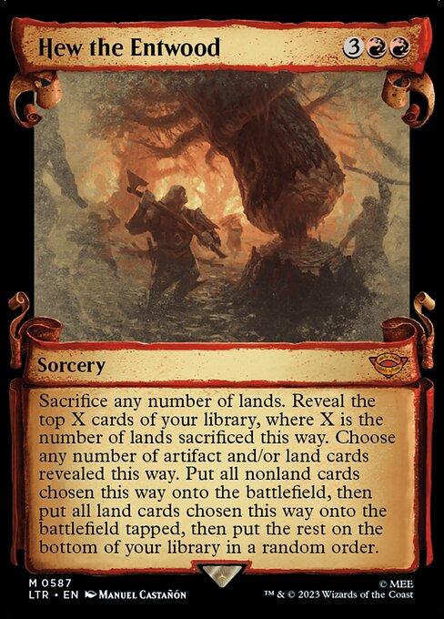 Hew the Entwood LTRH-587 Mythic Near Mint Englisch