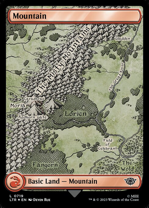 Gebirge (V.1) LTRH-719 Land Excellent Englisch Foil