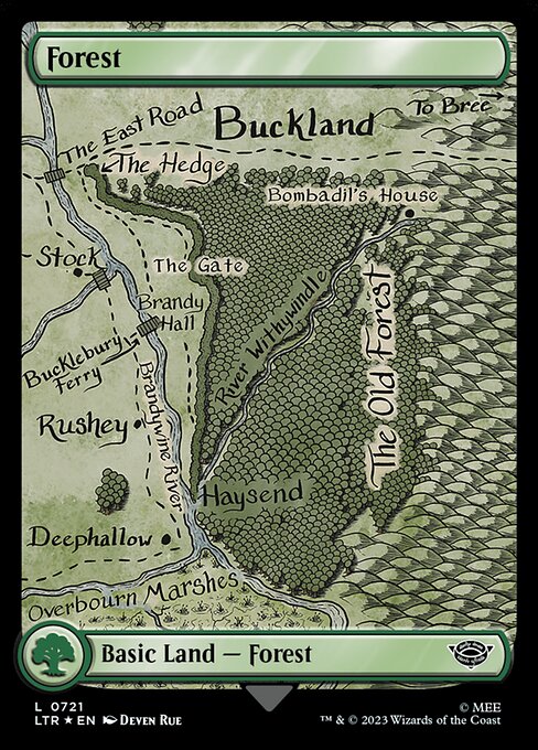 Wald (V.1) LTRH-721 Land Excellent Englisch Foil