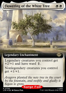 Blüte des Weißen Baums (V.3) LTRH-759 Rare Excellent Englisch Foil