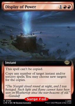 Machtdemonstration (V.3) LTRH-769 Rare Near Mint Englisch Foil