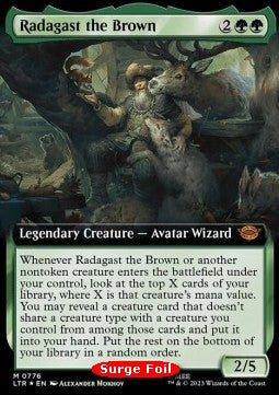 Radagast der Braune (V.4) LTRH-776 Mythic Near Mint Englisch Foil
