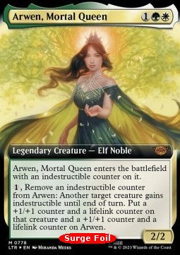 Arwen, sterbliche Königin (V.4) LTRH-778 Mythic Excellent Englisch Foil