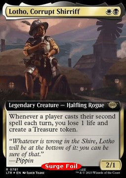 Lotho, korrupter Landbüttel (V.3) LTRH-781 Rare Excellent Englisch Foil