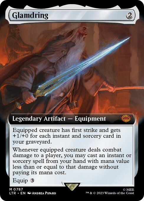 Glamdring (V.4) LTRH-787 Mythic Near Mint Englisch Foil