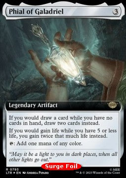 Phial of Galadriel (V.3) LTRH-793 Rare Near Mint Englisch Foil